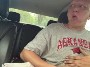 sonic meal in car, piggy stuffing