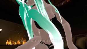 Teen takes off Covid Mask and top to ride you. POV Green Hair LAP DANCE RIDE PONY