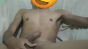 jerk off in the living room