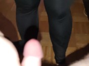 my girlfriend would like me to cum on her leggings 4/16
