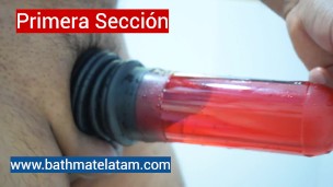 MIRA COMO EMPLEO EL BATHMATE HYDRO - PASO A PASO - FÁCIL