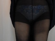 黒タイツ履いたままおしっこするセーラー服JK 11/16