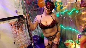 Balloon fetish B2P, blowing, pop, hump, balloon pussy stuff & fuck 2 cum popping W all body parts!HD