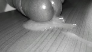 Double slow cumshot