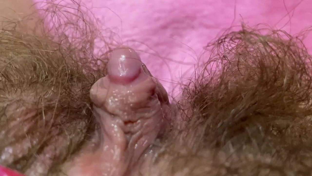 Pulsating clitoris orgasm close up masturbation and grool play with hairy pussy - RedTube