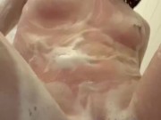 Soapy Fun and Cum in the Shower