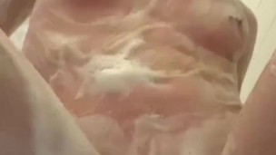 Soapy Fun and Cum in the Shower