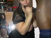 cheating slut wife wants a black man to cum on her face 5/16