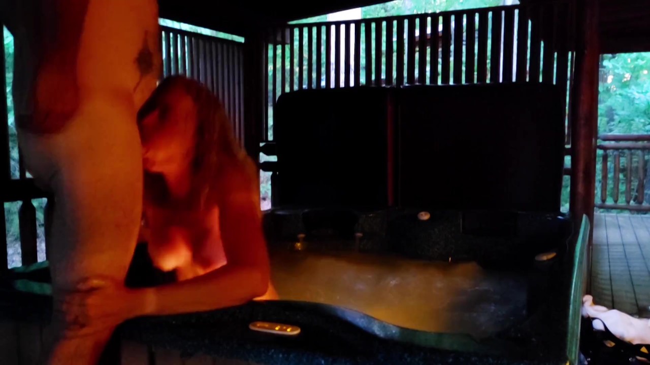 Hard Passionate Strapon Pegging, Fucking and Deep Throat Cock Sucking in hot tub! - RedTube