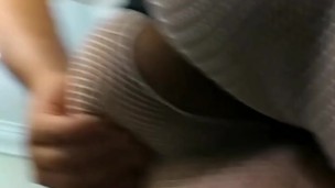 Femboy Bubble Butt Sissy Crossdresser Bottom Ass Doggystyle Fishnet Bodysuit
