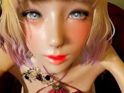 Honey Select 2: Tempting Shinning Low-cut dress Bartender 6/16