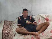 Divided in half, and ate both halves. 12/16