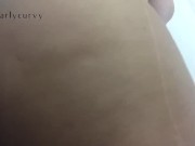 Ripped nylon booty play and pussy rubbing on my pillow!  4/16