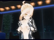 3D HENTAI X Alter posing and masturbating 1/16