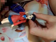清楚お嬢様系制服JCフィギュアにぶっかけ顔射オナニーキモオタク男の喘ぎ声あり【ふたりはプリキュア雪城ほのか(キュアホワイト)】 - Screenshot 12 of 16 - Cum