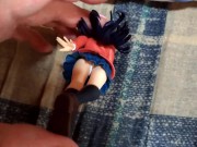 清楚お嬢様系制服JCフィギュアにぶっかけ顔射オナニーキモオタク男の喘ぎ声あり【ふたりはプリキュア雪城ほのか(キュアホワイト)】