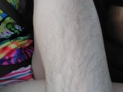 PinkMoonLust from ONLYFANS is Hippie Slut in Passenger Seat of Car Showing HAIRY Pussy in Public 1/16