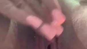 So hot ...sexy milf cums hard with dildo 