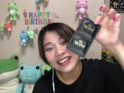 A cute Japanese sex toy shop clerk introduces the latest Japanese condoms 12/16