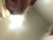 Hotwife send husband a video after friend cums in her pussy
