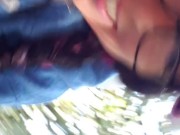 Nerdy Faery Does A Standing Piss In The Outhouse 16/16