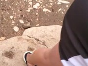 Dirty milf got caught in public 15/16