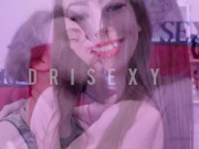 Horny girl, giving without a condom and taking cum in pussy | Dri Sexy 1/16