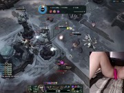 GER Gamer Girl playing LoL with a vibrator between her legs League of Legends #21 Luna 14/16