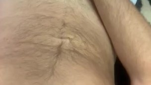 Playing with my cock. 