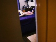 Latina Caught Masturbating and Fucked - Eats Cum 1/16