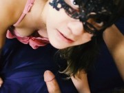 Latina Caught Masturbating and Fucked - Eats Cum 2/16