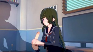 [Black Bullet] Kisara Tendo(3d hentai)