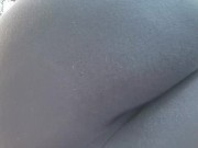 A great hot wet orgasm inside yoga pants in a public outdoor garden 10/16