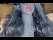 fantastic cock massage from the beautiful blue princess Naevys Valor 3/16