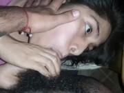 Mi novio latino me despierta para chupar su dura y gruesa verga y comerme su leche 2/16