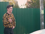 трахнул девчонок в машине в лесу кончил в рот 1/16