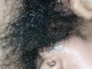 Quarantine - my latina girlfriend sucks my testicles, jerks off my big cock and i squee 11/16