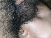 Quarantine - my latina girlfriend sucks my testicles, jerks off my big cock and i squee 16/16