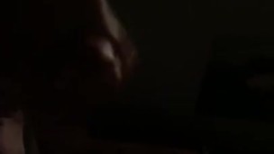 Jacking my hard cock. 