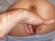 Asian asking me to CUM ON HER LEGGINGS !! Cock rubbing pussy !!