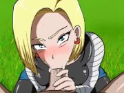Dragon Ball - ANDROID 18 - POV BLOWJOB Part12