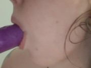 Sloppy blowjob