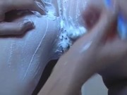 Close up having my pussy and ass shaved 3/16