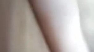 Rubbing pussy on public toilet