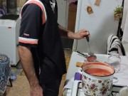 I'm canning tomato juice for the winter. 8/16