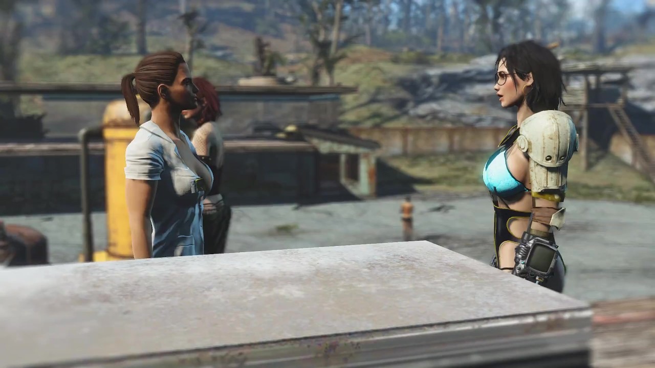 Beautiful prostitutes perfectly please guys and girls in Fallout game | PC Game - Free Sex Video - RedTube