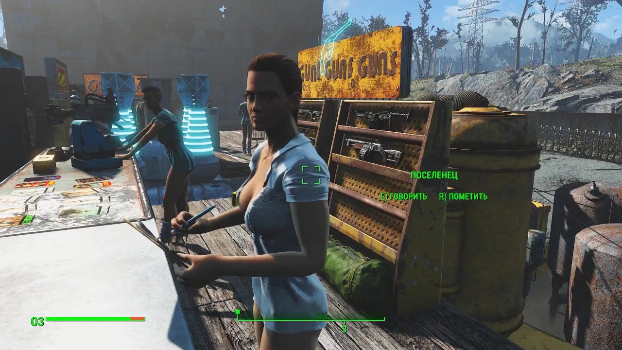 Beautiful prostitutes perfectly please guys and girls in Fallout game | PC Game - Free Sex Video - RedTube