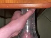 Teen fucks fleshlight 