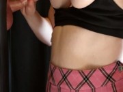 Gloryhole Big Cock Handjob Cum On Tits 16/16