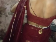 Indian girl saree sex with boyfriend at home 7/16